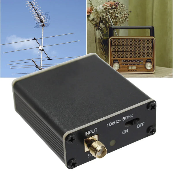 10k-6GHz Full Band Low Noise Amplifier 20dB High Gain Power Preamplifier LNA Module Low Noise Gain Block product image