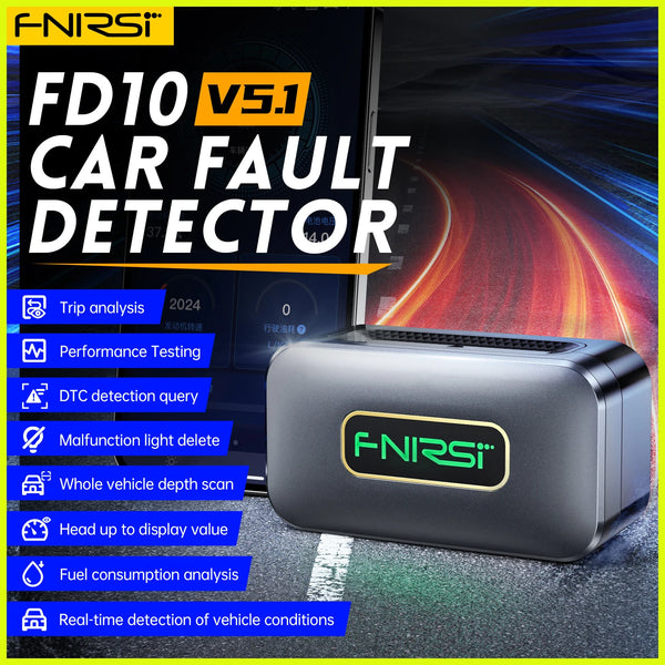 FNIRSI FD10 Car OBD2 Scanner Clear Error OBD Diagnostic Tool product image