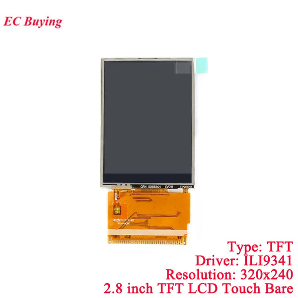 2.8 Inch 2.8" TFT Color LCD Touch Screen Display Module 320*240 ILI9341 Driver For Arduino detail image 2