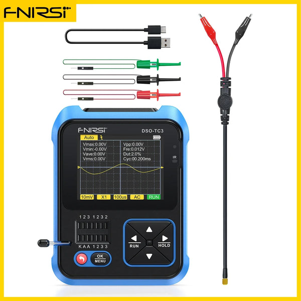 FNIRSI DSO-TC3 Digital Oscilloscope Mini Transistor Tester detail image 7