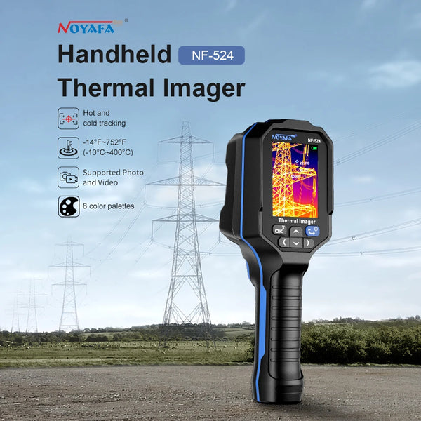 NOYAFA NF-524 Thermal Imaging Camera For Water Pipe Leak and Power Electrical 120*90 detail image 5