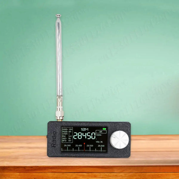 New SI4732 0.5-108mhz Pocket Mini Radio LSB USB AM FM All Band Radio Receiver with Antenna detail image 2