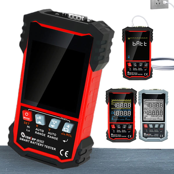 TOOLTOP IR500/IR502 Battery Internal OHM Meter High Precision 120V 0.000m -500 Battery detail image 2