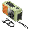 DC 5V 2A 7-in-1 87-108MHZ Multi-Function Emergency Radio: AM/FM/WB Full-Band Portable Radio detail image 8