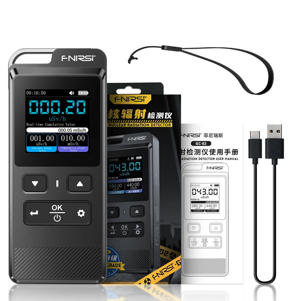 FNIRSI GC-02 Mini Nuclear Radiation Detector Geiger Counter detail image 7