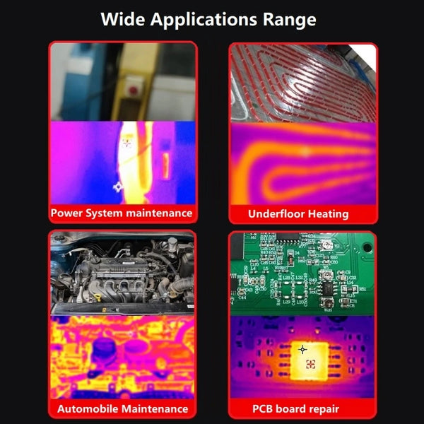TOOLTOP ET14S 2.8inch Thermal Imager AC/DC Current Voltage Multimeter ISR 240x240 IR Camera detail image 4