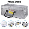 9IMOD Lipo Guard Safety Bag Fireproof Explosion-Proof Portable Lipo Safety Bag 640*250*250mm for RC FPV Racing Drone Car Battery