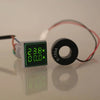 Square Dual Display Voltmeter & Ammeter LED Digital Voltage Gauge AC 60-500V 0-100A Current detail image 3