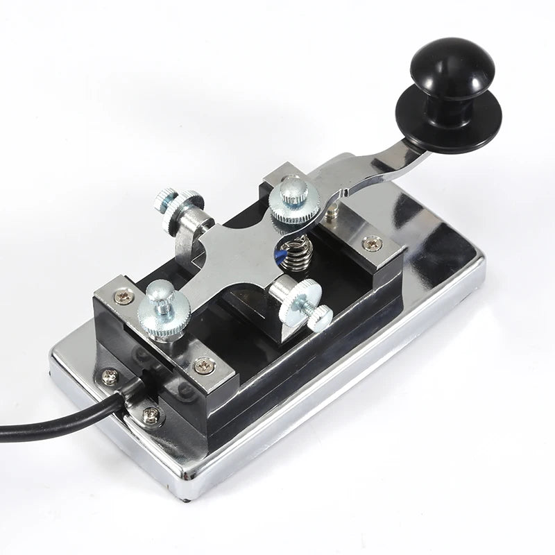 3.5mm Stainless Steel K4 Morse Wrench Set Plug Manual Telegraph Morse Key Handy CW Morse detail image 3