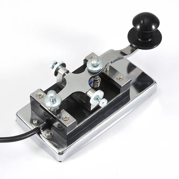 3.5mm Stainless Steel K4 Morse Wrench Set Plug Manual Telegraph Morse Key Handy CW Morse detail image 3