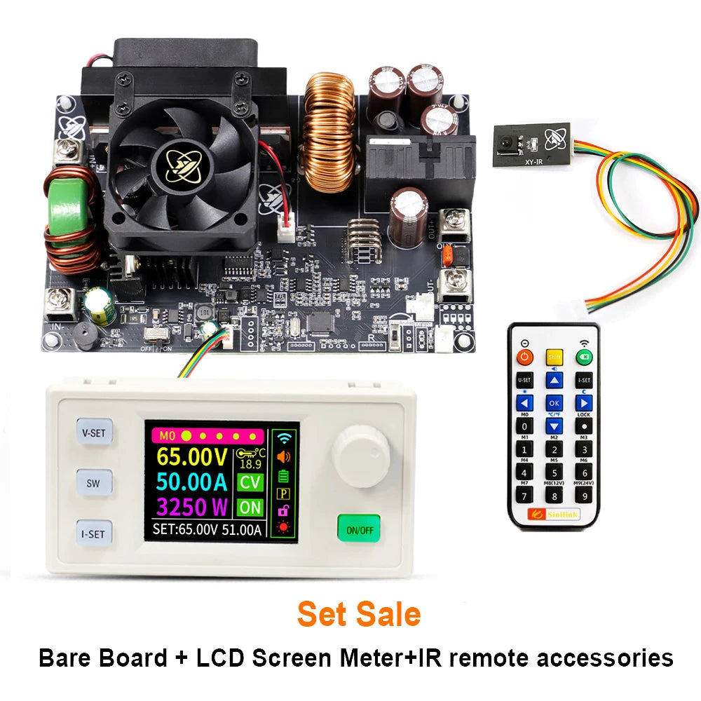 XY6550S 3250W 50A CNC Buck Power Supply Direct Current Stabilized Voltage Constant Voltage detail image 11
