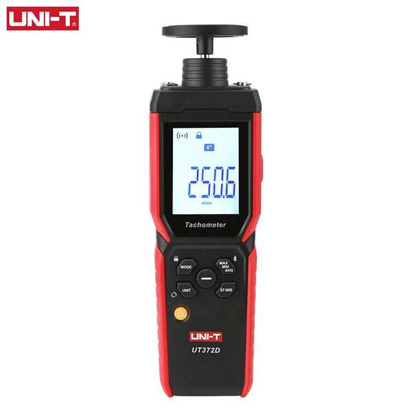 UNI-T Speed Tachometer 2-in-1 UT372D Laser Tachometer Contact And Non-contact Tacometro Digital RPM Meter product image