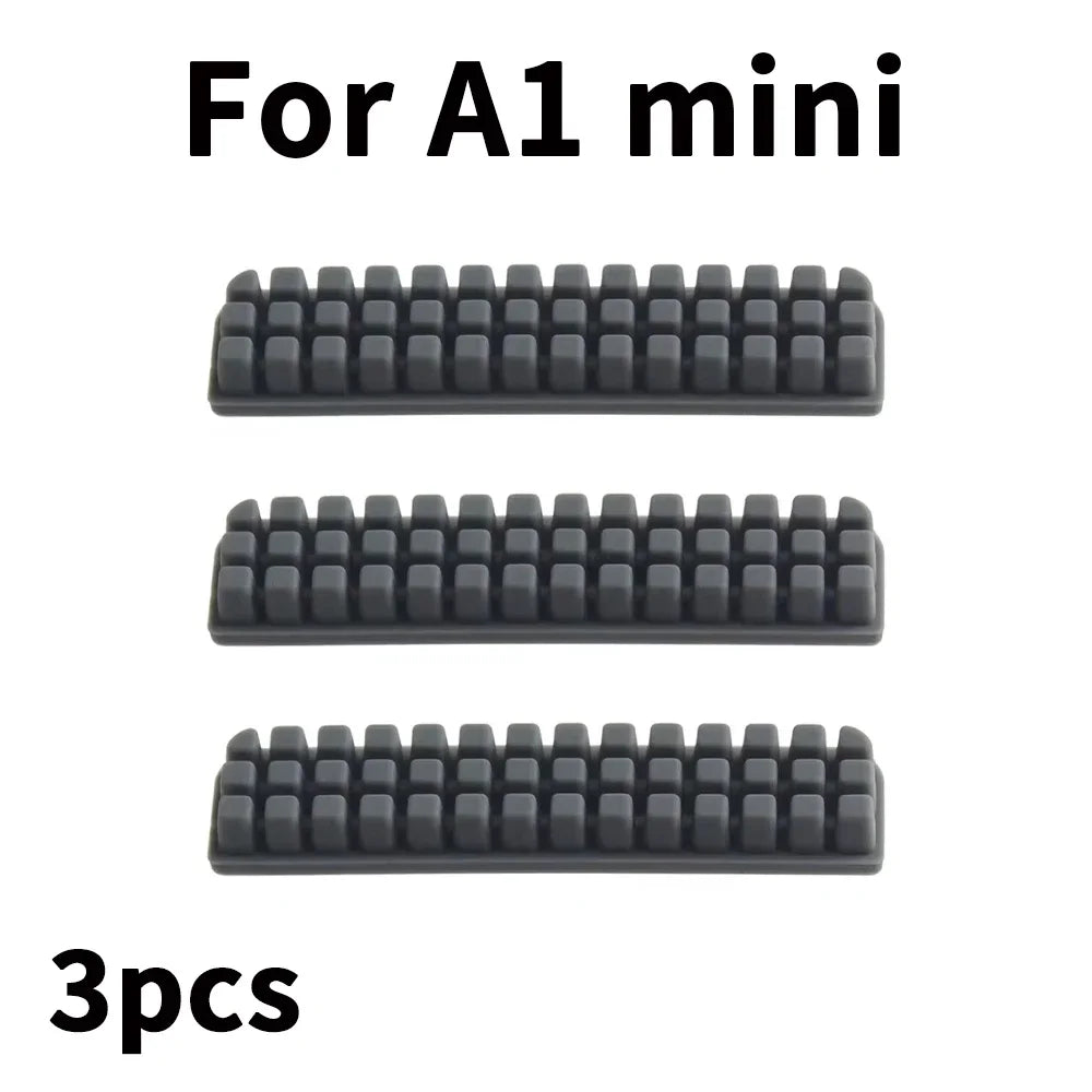 Nozzle Brush for Bambu Lab A1 Wiper Silicone Brush Hotbed Mounted Scrubbers for Bambulab A1 Cleaning Tool 3D Printer Accessories