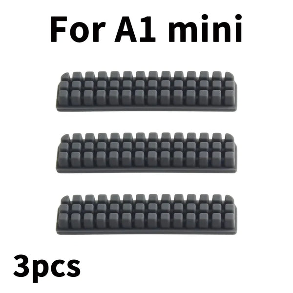 Nozzle Brush for Bambu Lab A1 Wiper Silicone Brush Hotbed Mounted Scrubbers for Bambulab A1 Cleaning Tool 3D Printer Accessories