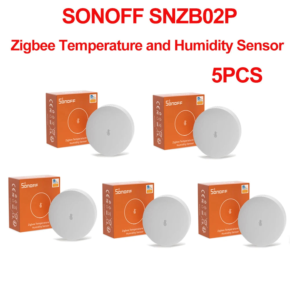 SONOFF SNZB-02P Zigbee Temperature and Humidity Sensor High Accuracy & Fast Refresh Zigbee detail image 9
