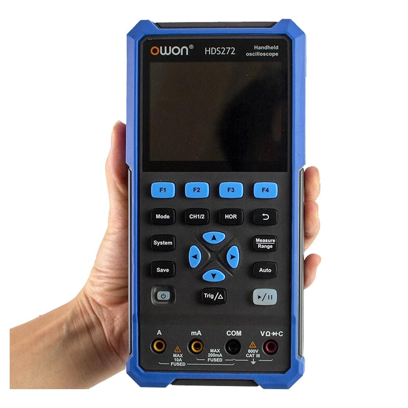 OWON HDS272 Portable Digital Automotive Oscilloscope 2 Channel 70MHz Professional True-RMS detail image 3