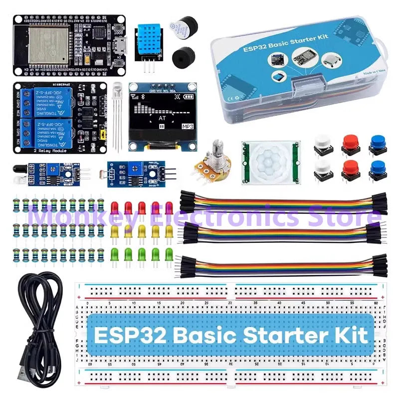ESP32 Module Kit Starter Kit for ESP32 ESP-32S WIFI Module ESP32 WIFI Development Board Relay Display Sen product image