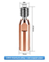 High Quality E3D V6 Throat V5 3D Printer Parts CR10 Bi-metal Heatbreak Copper Plated MK8 Throats For Kobra 2 Series CR10S CR6 SE
