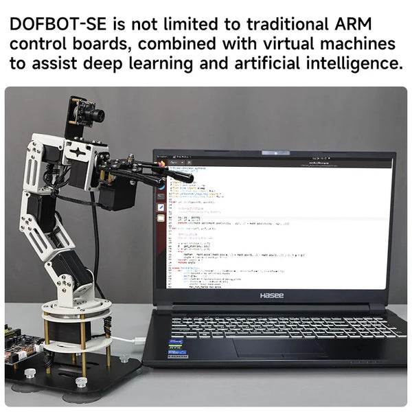 Yahboom DOFBOT SE Robotic Arm AI Vision Robot Virtual Machine Version 6DOF with ROS Python detail image 4