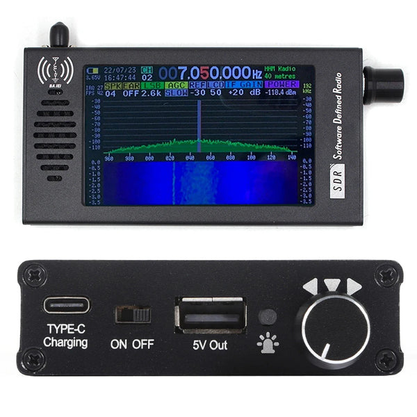 Portable Handheld Radio Set SDR Radio Receiver Professional 100KHz-149MHz Radio detail image 5