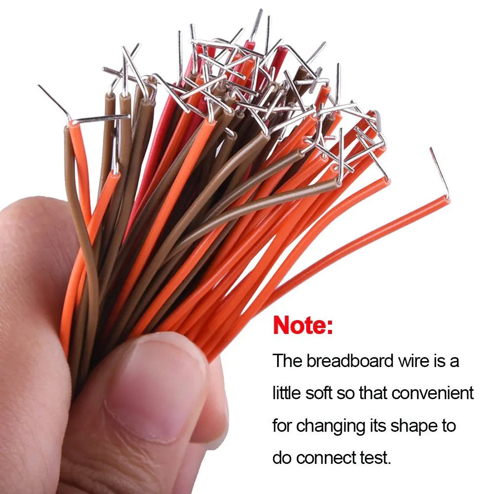 560 Pieces Jumper Wire Kit 14 Lengths Assorted Preformed Breadboard Jumper Wire with Free Box