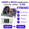XY8030S 2400W 30A Buck DC Digital Power Supply Adjustable Step-Down Converter MPPT Charging 12-90V To 0-8 product image