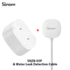 SONOFF SNZB-05P Zigbee Smart Water Leak Sensor Leaking&Dripping Detection Real-time Alert Smart Scence via eWeLink Alexa Google