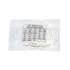 660pcs 0603 0805 1206 0402 0201 1% SMD Chip Resistor Assorted Kit 1R - 1M ohm 33valuesX20pcs Resistance Sample Set