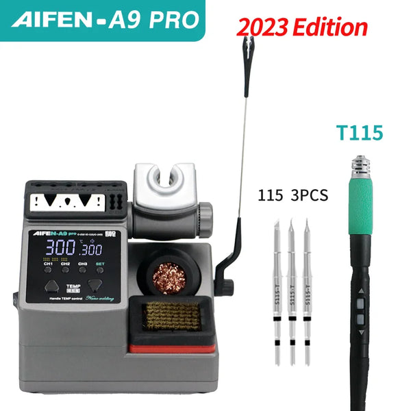 AIFEN A9PRO Soldering Station Compatible SUGON Soldering Iron Tip 210/245/115 Handle Control detail image 9