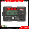 UNI-T Insulation Resistance Tester UT501 UT502 Digital Voltmeter Ohmmeter Megohmmeter Professional Ohm Me product image