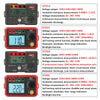 UNI-T Insulation Resistance Tester UT501 UT502 Digital Voltmeter Ohmmeter Megohmmeter detail image 7