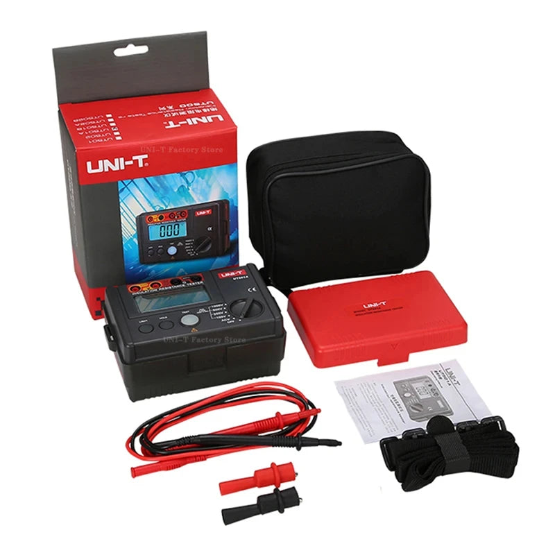 UNI-T Insulation Resistance Tester UT501 UT502 Digital Voltmeter Ohmmeter Megohmmeter detail image 8