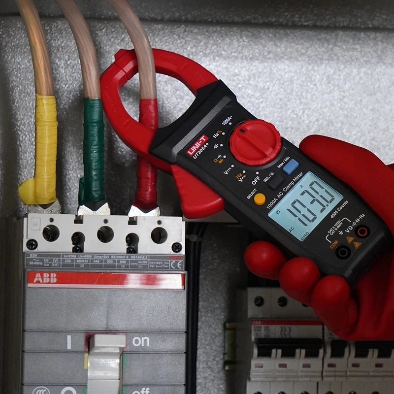 UNI-T UT205A+ UT206A+ Digital Clamp Meter 1000V AC DC Current Pliers Clamps Voltage Tester detail image 5