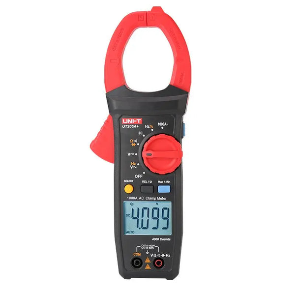 UNI-T UT205A+ UT206A+ Digital Clamp Meter 1000V AC DC Current Pliers Clamps Voltage Tester detail image 6