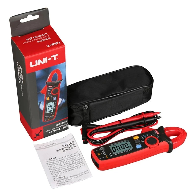 UNI-T UT210D Digital Clamp Meter True RMS Voltage Resistance Capacitance Multimeter detail image 5