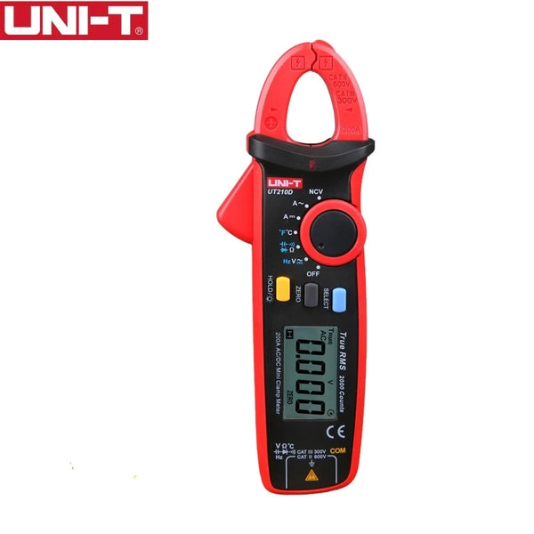 UNI-T UT210D Digital Clamp Meter True RMS Voltage Resistance Capacitance Multimeter detail image 6
