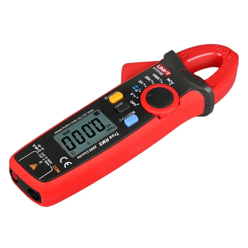 UNI-T UT210D Digital Clamp Meter True RMS Voltage Resistance Capacitance Multimeter Temperature Measure A product image