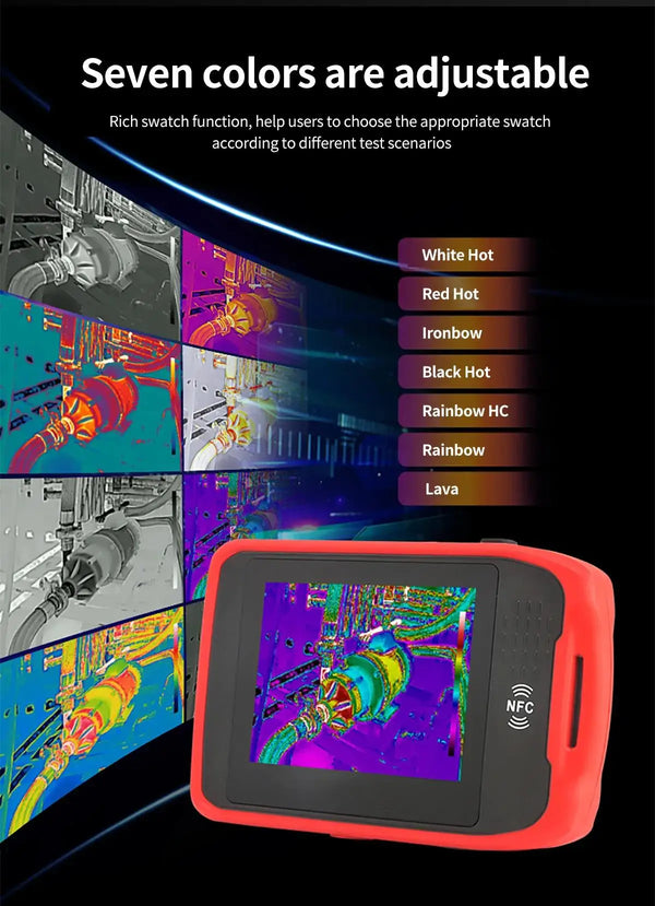 UNI-T UTI260T Pocket Thermal Imager 256x192 NCV Bluetooth Thermographic Camera Infrared detail image 3