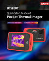 UNI-T UTI260T Pocket Thermal Imager 256x192 NCV Bluetooth Thermographic Camera Infrared Thermal Camera Fo product image