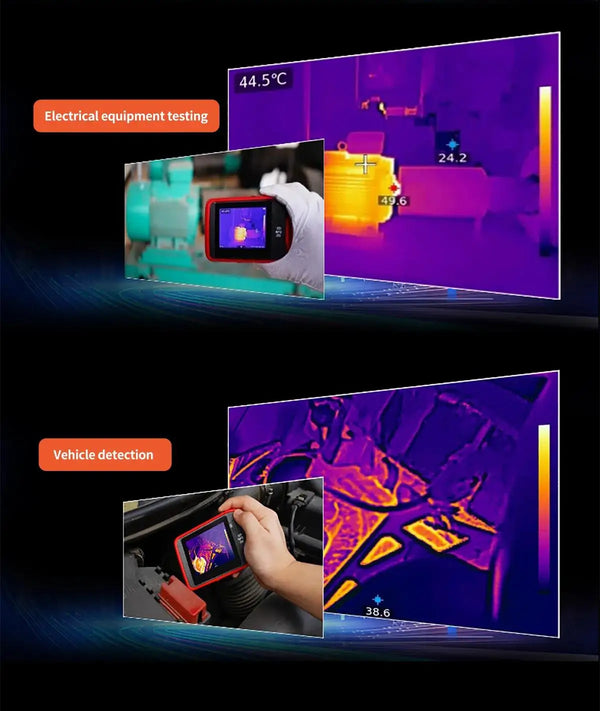 UNI-T UTI260T Pocket Thermal Imager 256x192 NCV Bluetooth Thermographic Camera Infrared detail image 5