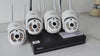 Hiseeu 3/5MP WiFi Security Surveillance Camera System Kit Motion Tracking Color Night Vision 10CH NVR Wireless CCTV Cameras Set