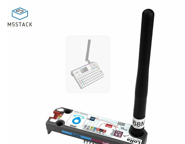 M5Stack Cap LoRa-1262 868MHz-923MHz LoRa Wireless Development Board clean gallery image