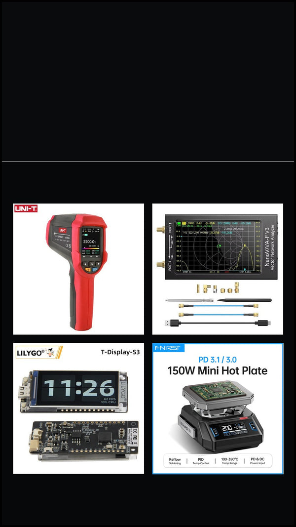 PROENGI mobile homepage banner with active engineering tools and FNIRSI HT-P1 repair tool